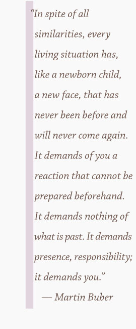 Martin Buber quote